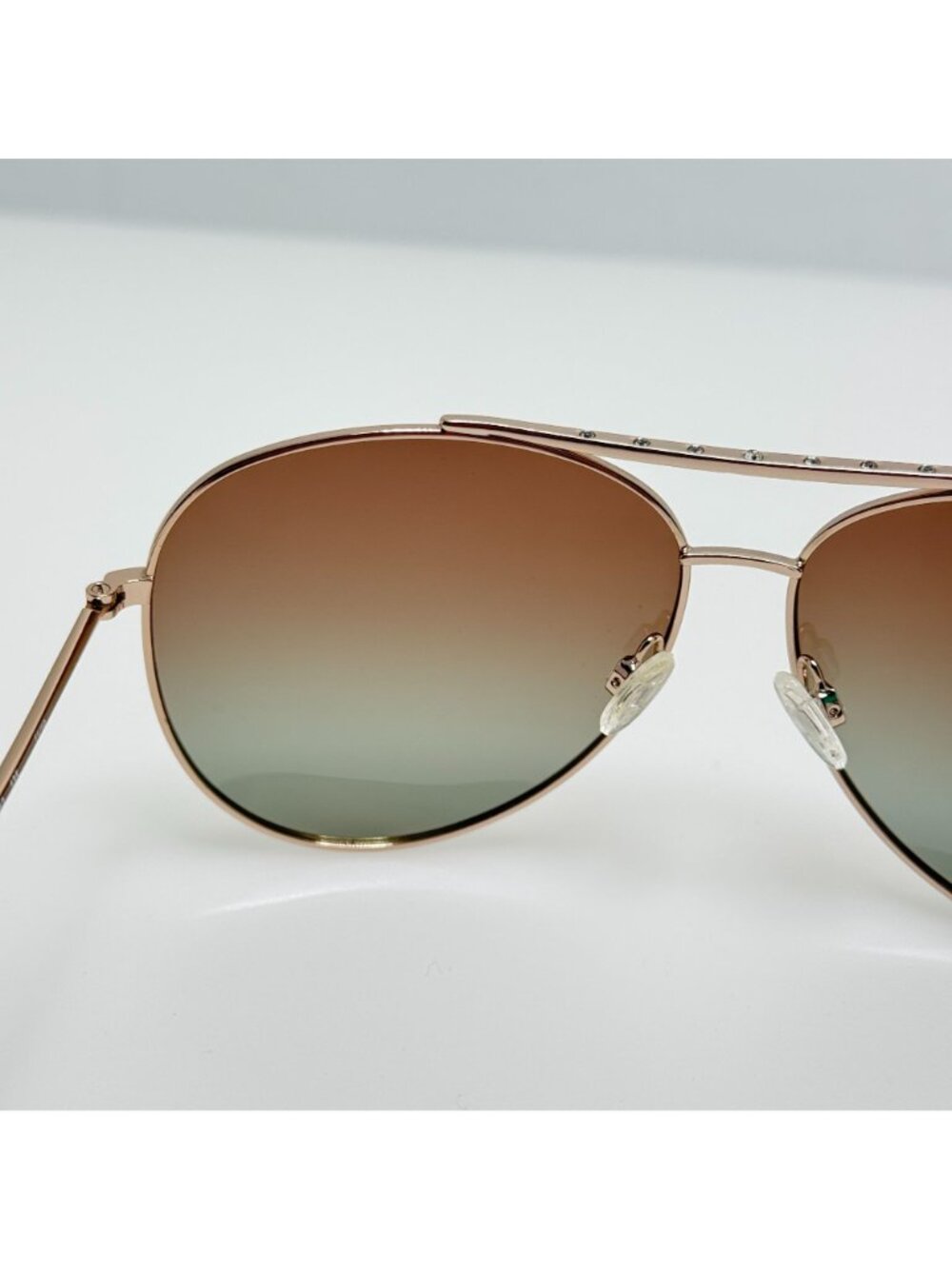 Bebe Sunglasses BB7225SC 105 White Polarized 59-12-135 - Picture 7 of 8